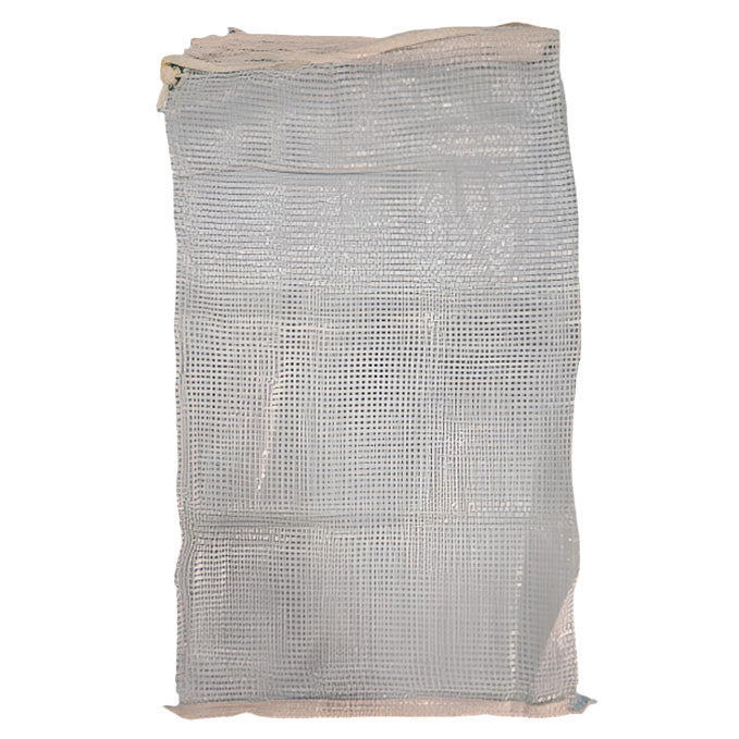 BAG VEG WOVEN WHITE 15KG (650X380MM) SAK