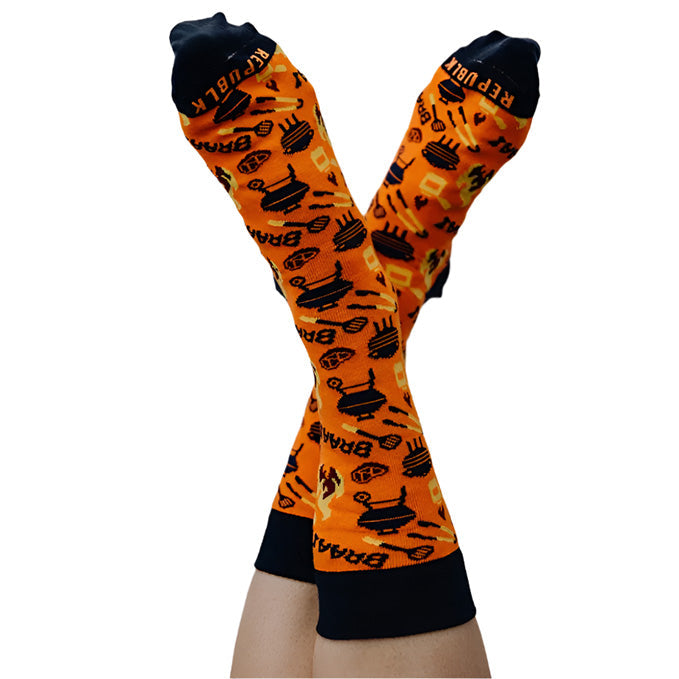 Republk Sock Braai Orange