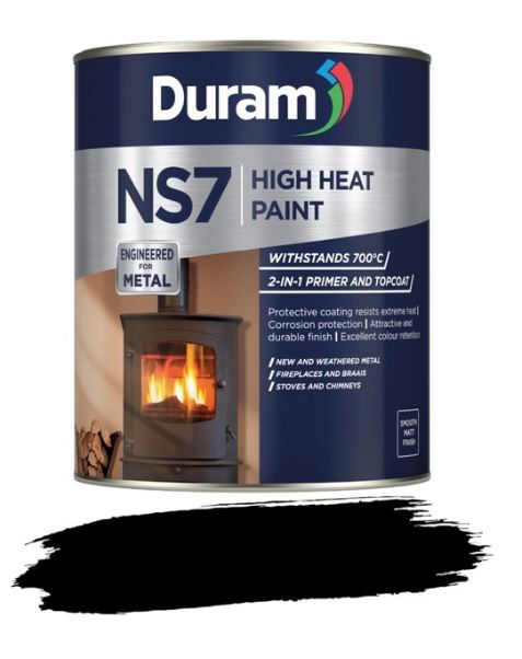 Duram NS7 Heat Resistant 1L Black