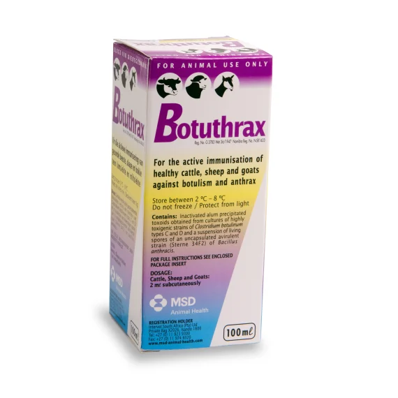 MSD VAC Botuthrax 100ml