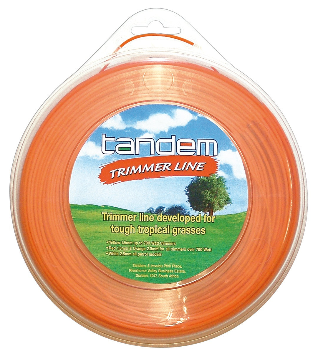 Tandem Nylon Line Clamshell 2mm