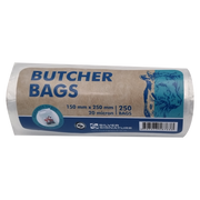 SILVER SIG BUTCHER BAGS 150MMX250MM ROLL