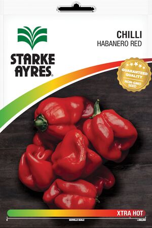 Starke Ayres Seed Veg Polypack Habanero Red Stark Ayr