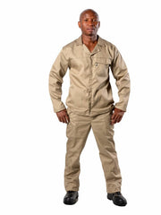 Vulcan Conti Khaki 38 Chs 34 Wst 2PCS
