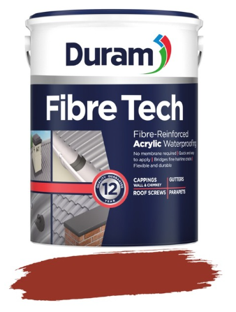 Duram Rainkote Fibre-tech 5L Red