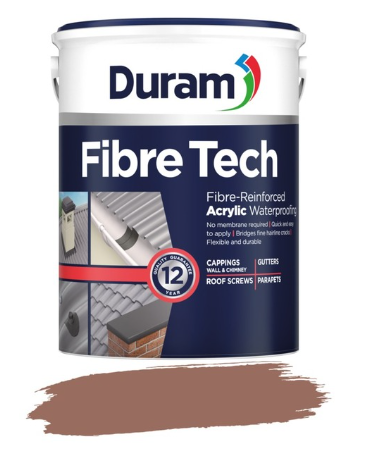Duram Rainkote Fibre-tech 5L Terracotta