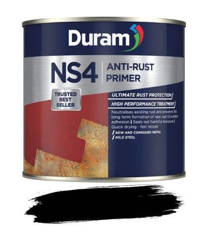 Duram NS4 Metal Primer 500ml Black