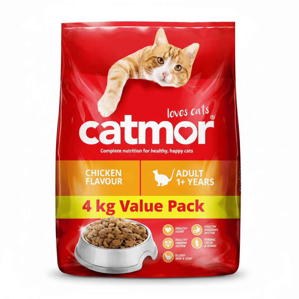 Catmor Cat Food Adult 4kg Chicken