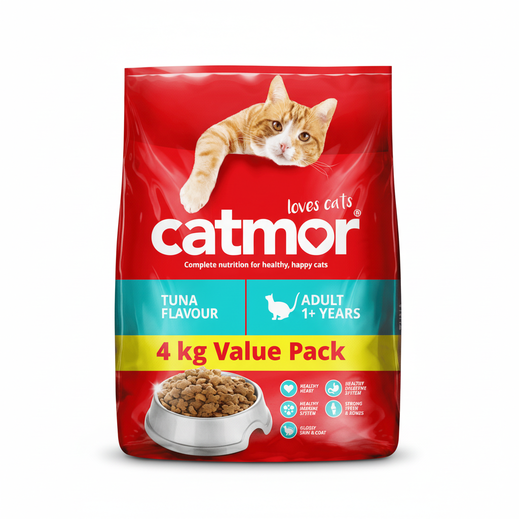 Catmor Cat Food Adult 4kg Tuna
