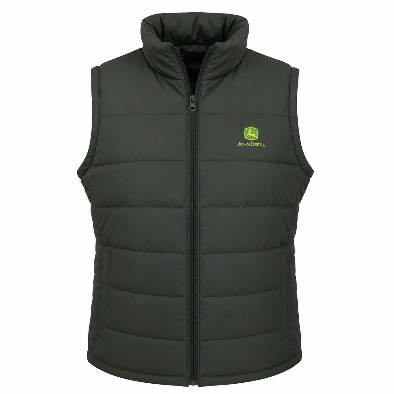 John Deere Mens Body Warmer Olive 4XL John D