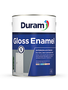 Duram Enamel Gloss 5L White (c.p)