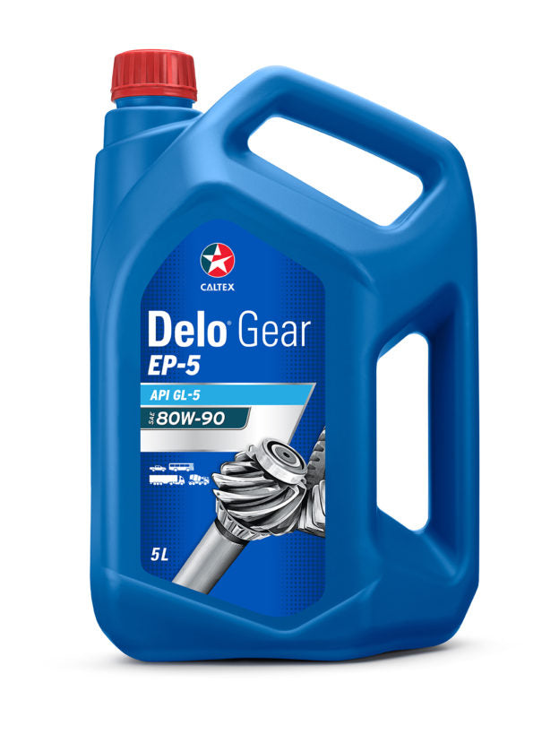 OIL DELO GEAR EP-5 SAE 80W90 5L CALTEX