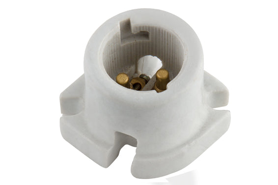 LAMPHOLDER B22 PORCELAIN EUROLUX
