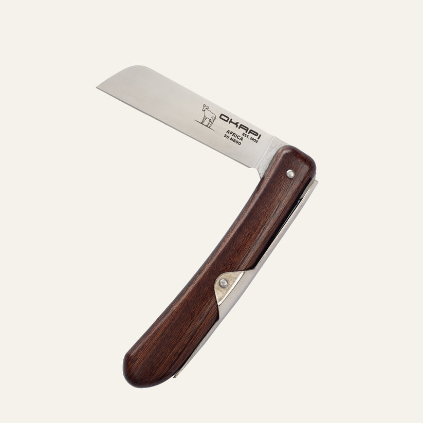 Okapi Biltong Knife Wood Veneer