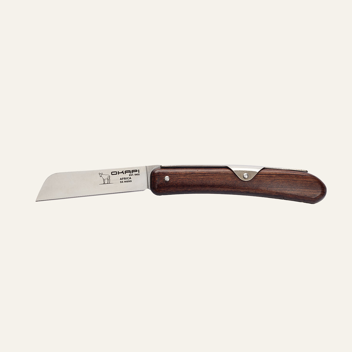 Okapi Biltong Knife Wood Veneer