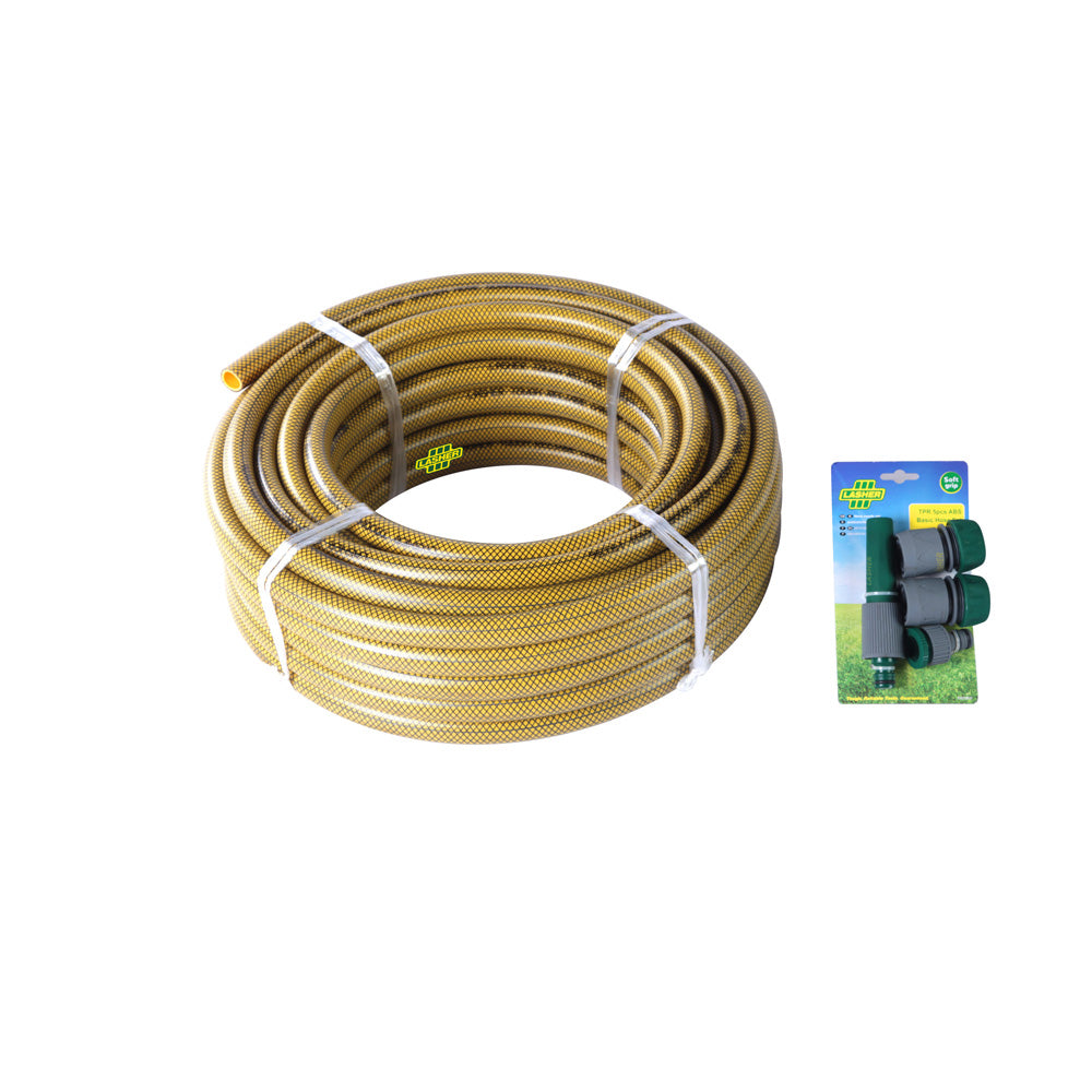 Lasher Hose 20mm x 30M & Fittings