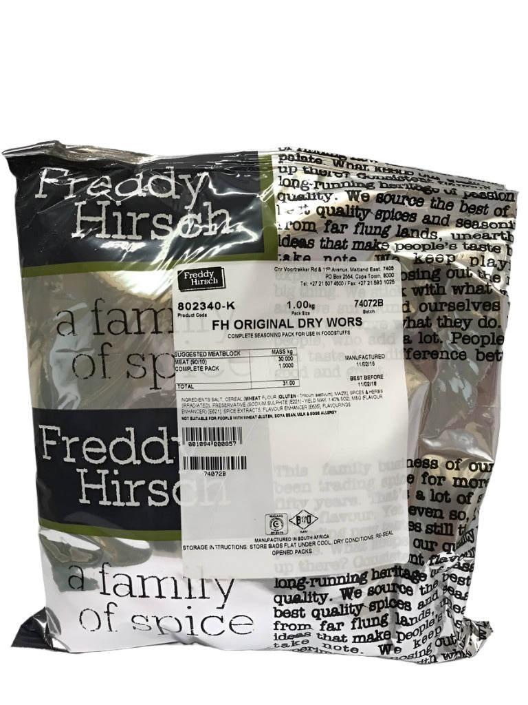 Freddy Hirsch Dry WORS Original 1kg