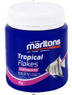 Marltons FISH Food Tropical Flakes 25g