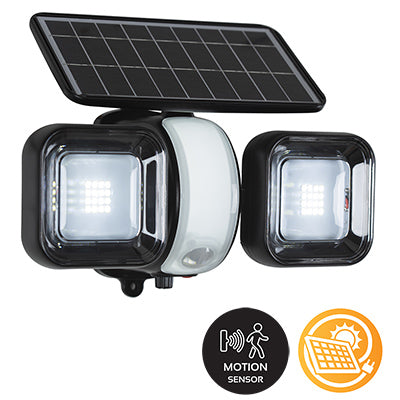 DC - LAMP SOLAR SECURITY 1000LUM EUROLUX