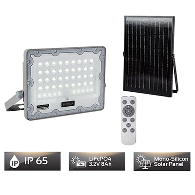 DC - FLOODLIGHT SOLAR LED 700LM EUROLUX