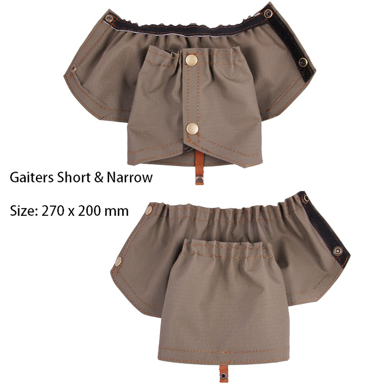 Excelsior Gaiter Short Narrow Canvas