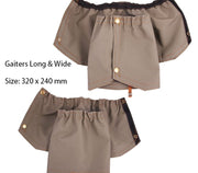 Excelsior Gaiter Long Wide Canvas