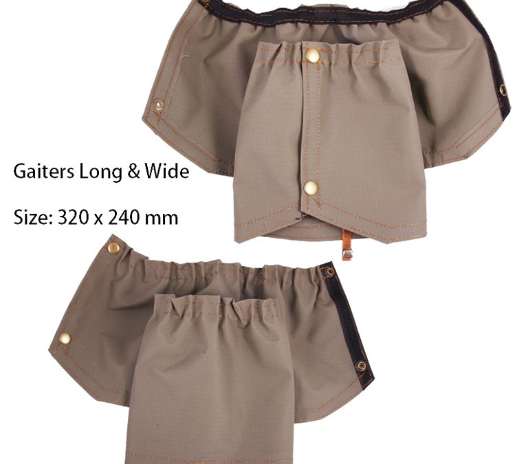 Excelsior Gaiter Long Wide Canvas