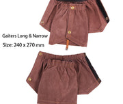 Excelsior Gaiter Long Narrow Brown