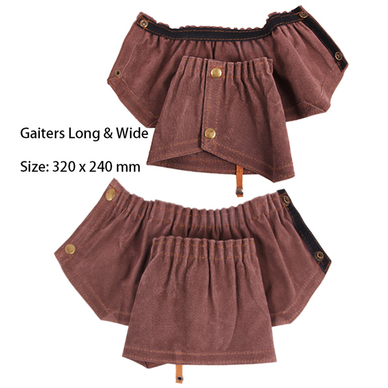 Excelsior Gaiter Long Wide Brown