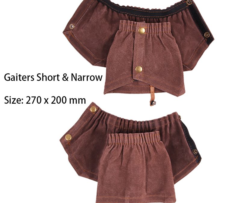 Excelsior Gaiter Short Wide Brown