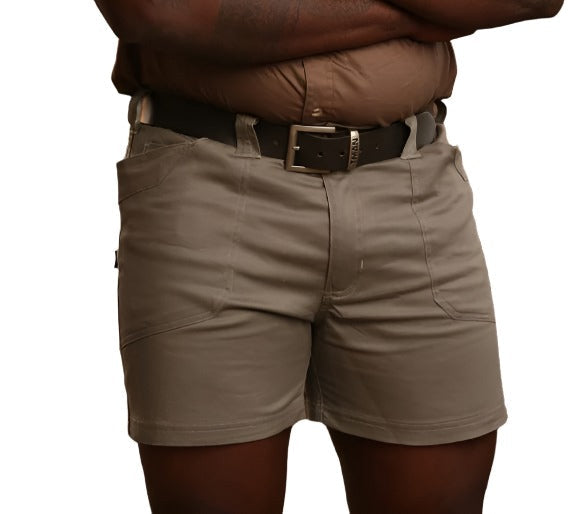 Bosbul Shorts Khaki Stretch 40