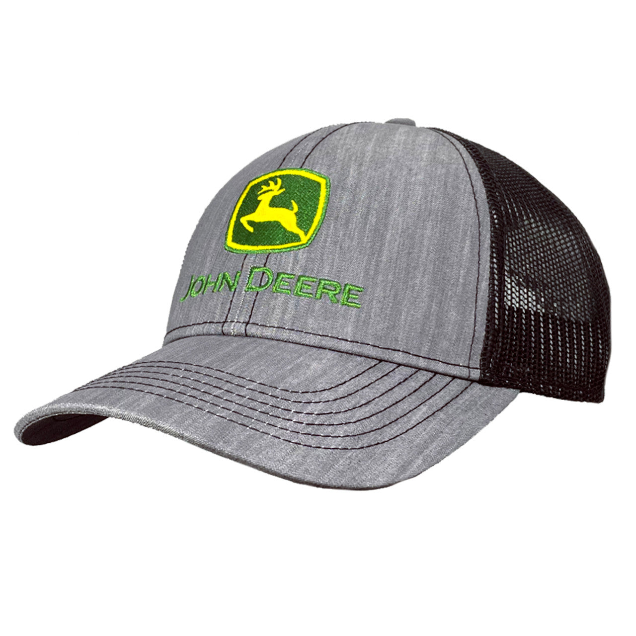 John Deere Cap Cotton / Poly Mesh Oxford Jd