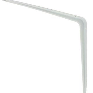 BRACKET SHELF 125X100MM WHITE MACKIE