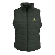 John Deere Mens Body Warmer Olive