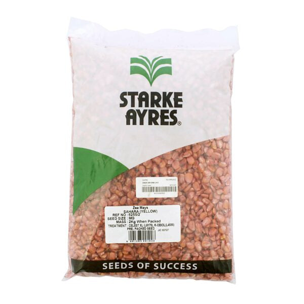 Stark Ayres Seed Maize Sahara Yellow 2kg