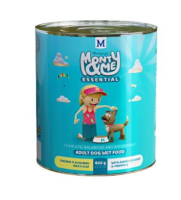 ADULT - CHICKEN WET FOOD 820G MONTEGO
