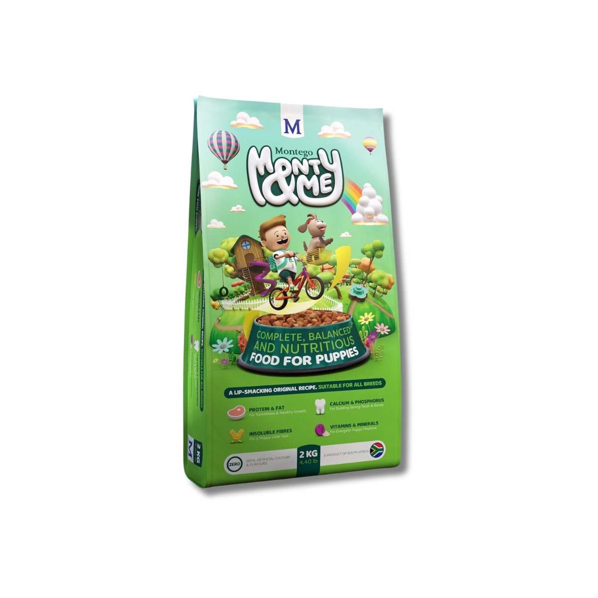 Montego Dog Food Puppy 2kg Monty & Me