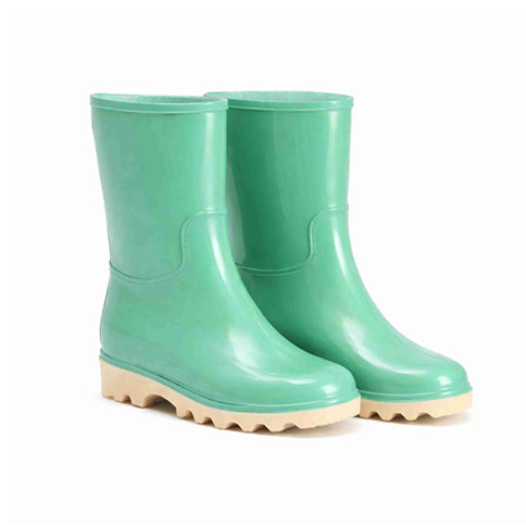 Clipper Gumboots Sage Green Mango Moon