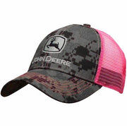 John Deere Cap Digital Pink Camo Mech