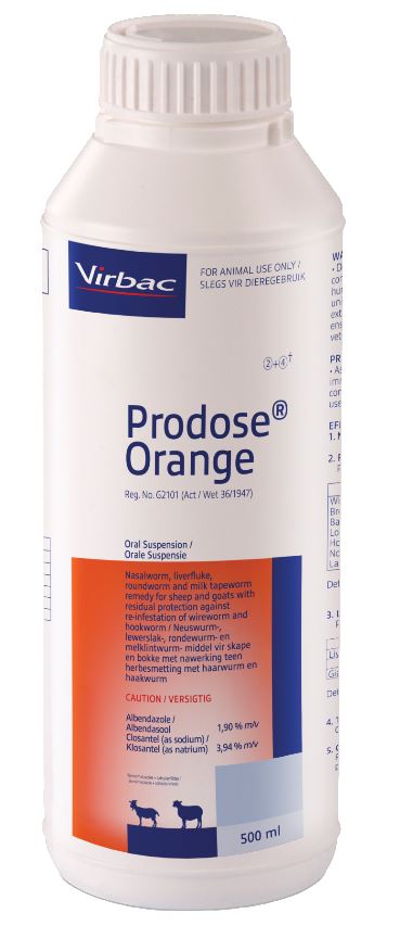 Virbac DOS Prodose Orange 500ml