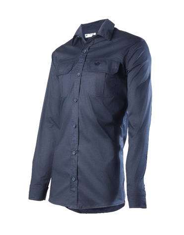 Vulcan Shirt L/s Ripstop Stretch Nvy 3XL