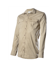 Vulcan Shirt L/s Ripstop Stretch Stone Lrg Vulc