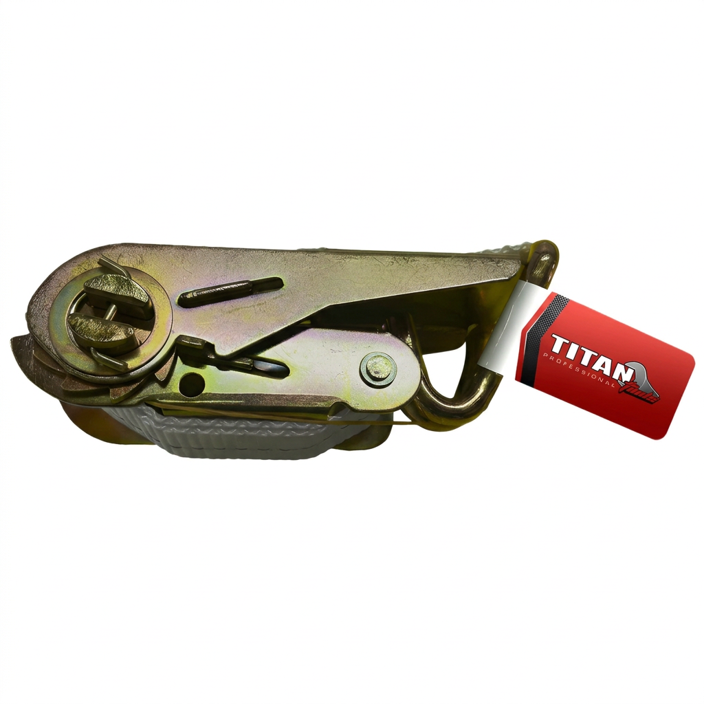 Ratchet Tie-Down Strap with Hook Titan