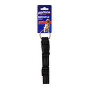 Marltons Collar Reflective 25mm 45-65mm - BLK