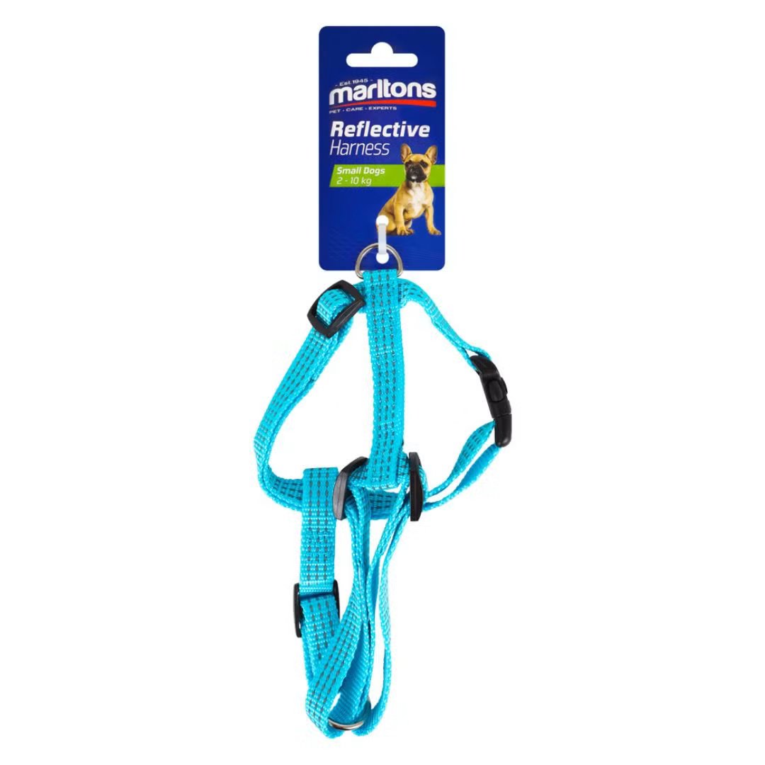 Marltons Harness Reflective 25mm - Blue