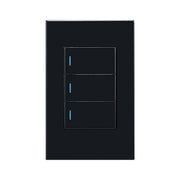 DC - SWITCH LIGHT 3 L 1W BLK HORIZON