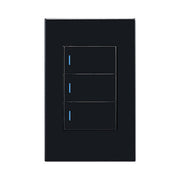 DC - SWITCH LIGHT 3 L2W BLK HORIZON