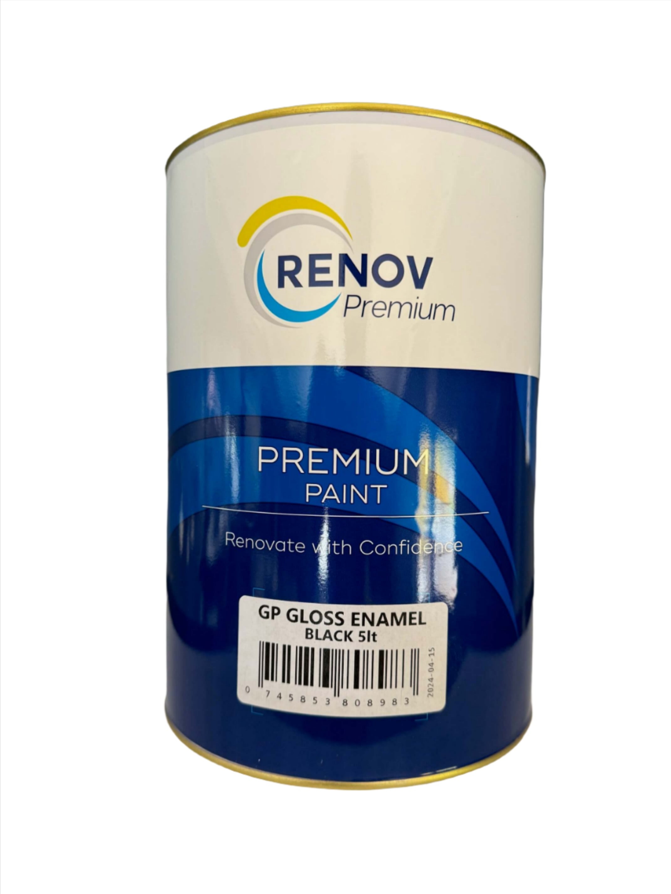 Renov Gp High Gloss Black 5LT