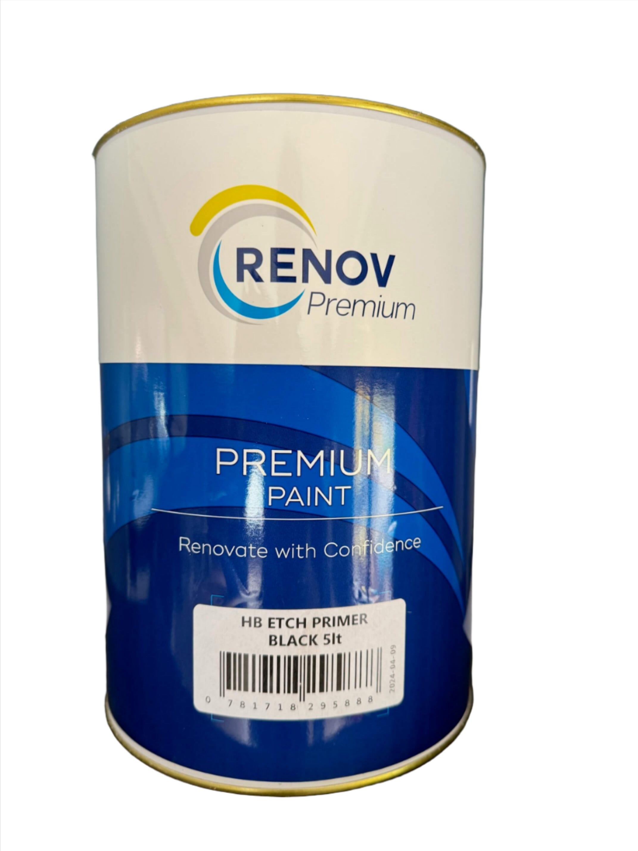 Renov Hb Etch Primer - Black 5LT
