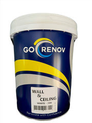 Renov Go Wall and Ceiling - White 20LT